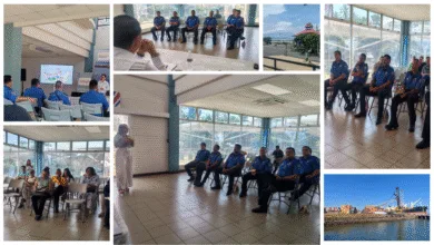 Reunión del INCOP sobre el Plan de Relacionamiento para la modernización de Puerto Caldera, Costa Rica.