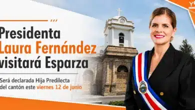 Presidenta Laura Fernández Delgado visitará Esparza para ser declarada Hija Predilecta del cantón.